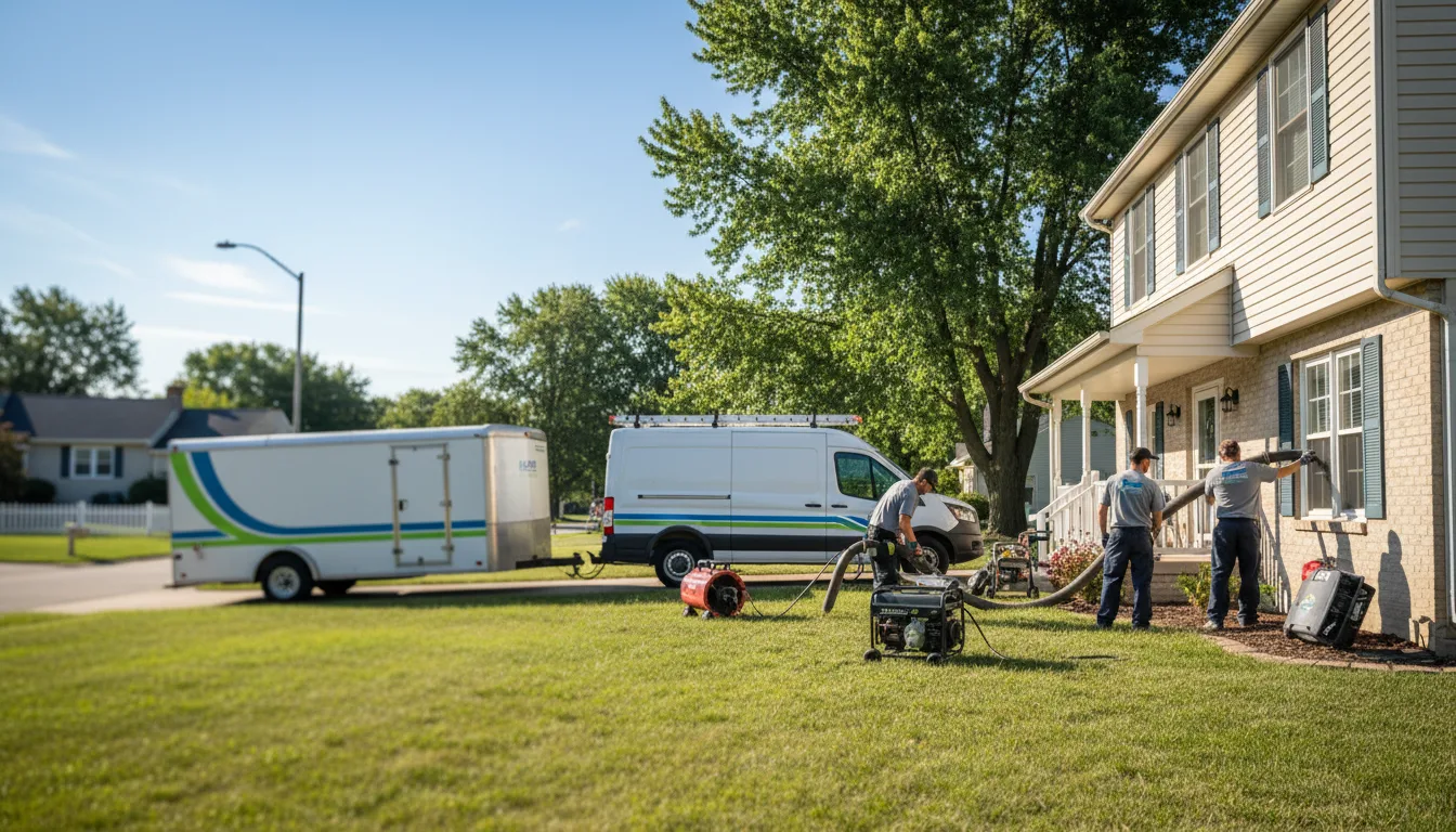 Flooded Basement Restoration And Cleanup With Repair in Bates City, MO near me